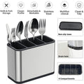 Kitchen Cutlery Holder Spoon Fork Utensils Storage Rack Drainer Multifunction Chopstick Storage