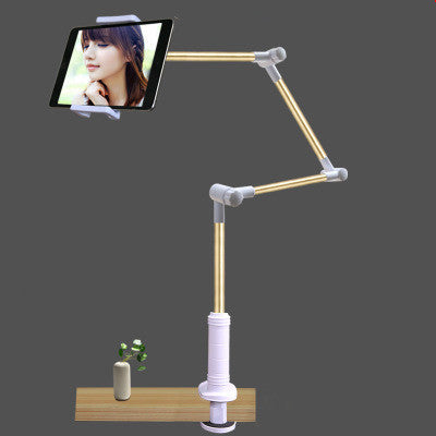 Compatible With Apple, Folding Long Arm Tablet Phone Stand Holder For Ipad Pro 12.9 11 10.5 Kindle 4-14 Inch Lazy Bed Tablet Mount Bracket