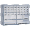 Multi-Drawer Organizer with 38 Drawers 52x16x37.5 cm