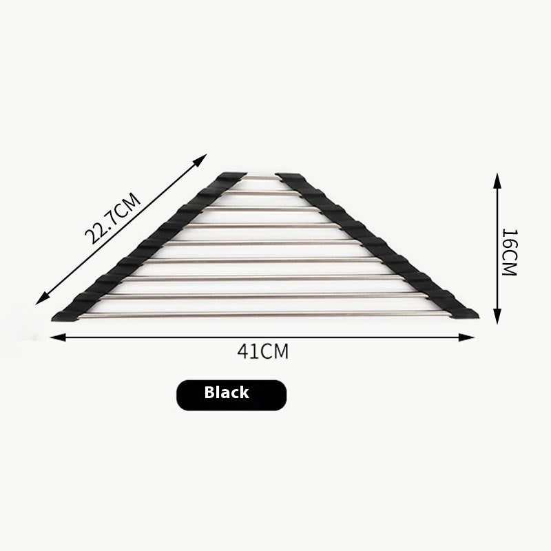 Light Folding Triangle Sink Storage Shelf