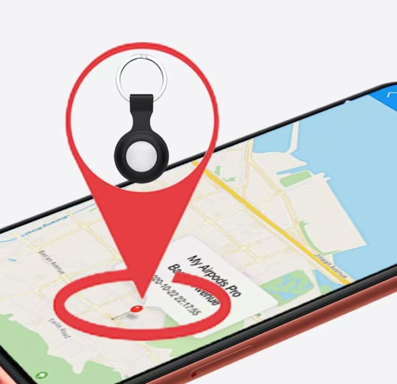 Round Bluetooth Tracker To Prevent Loss Of Personal Belongings