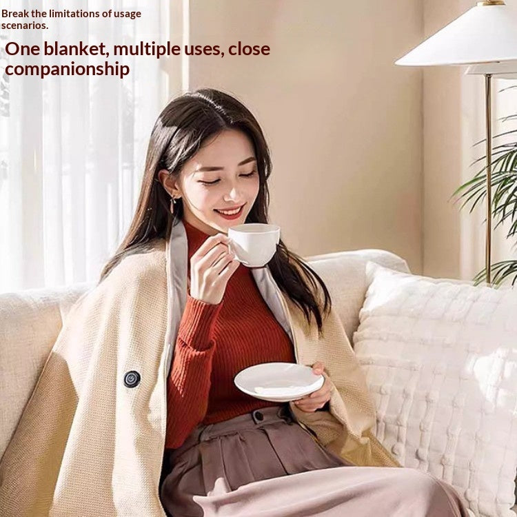Outdoor Warming Heated Blanket Shawl