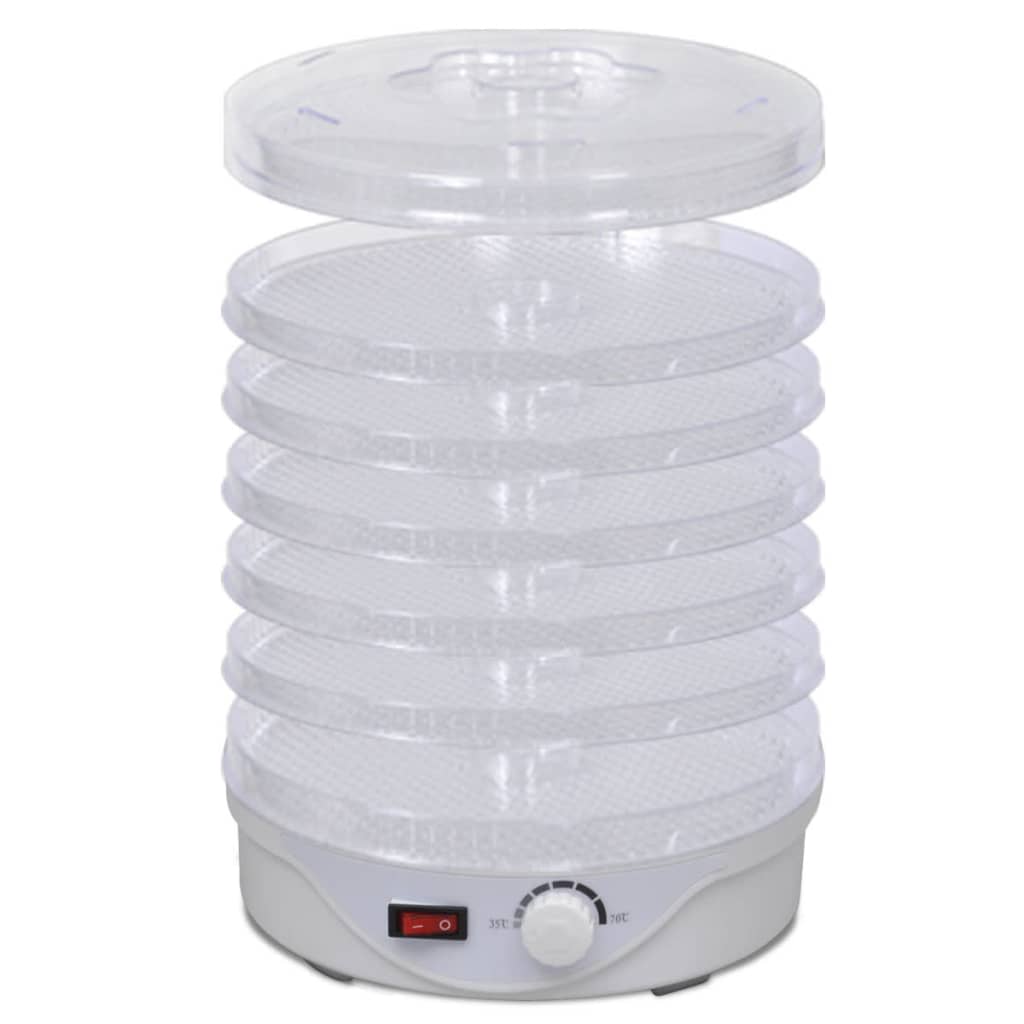 Food Dehydrator with 6 Stackable Trays (Round)