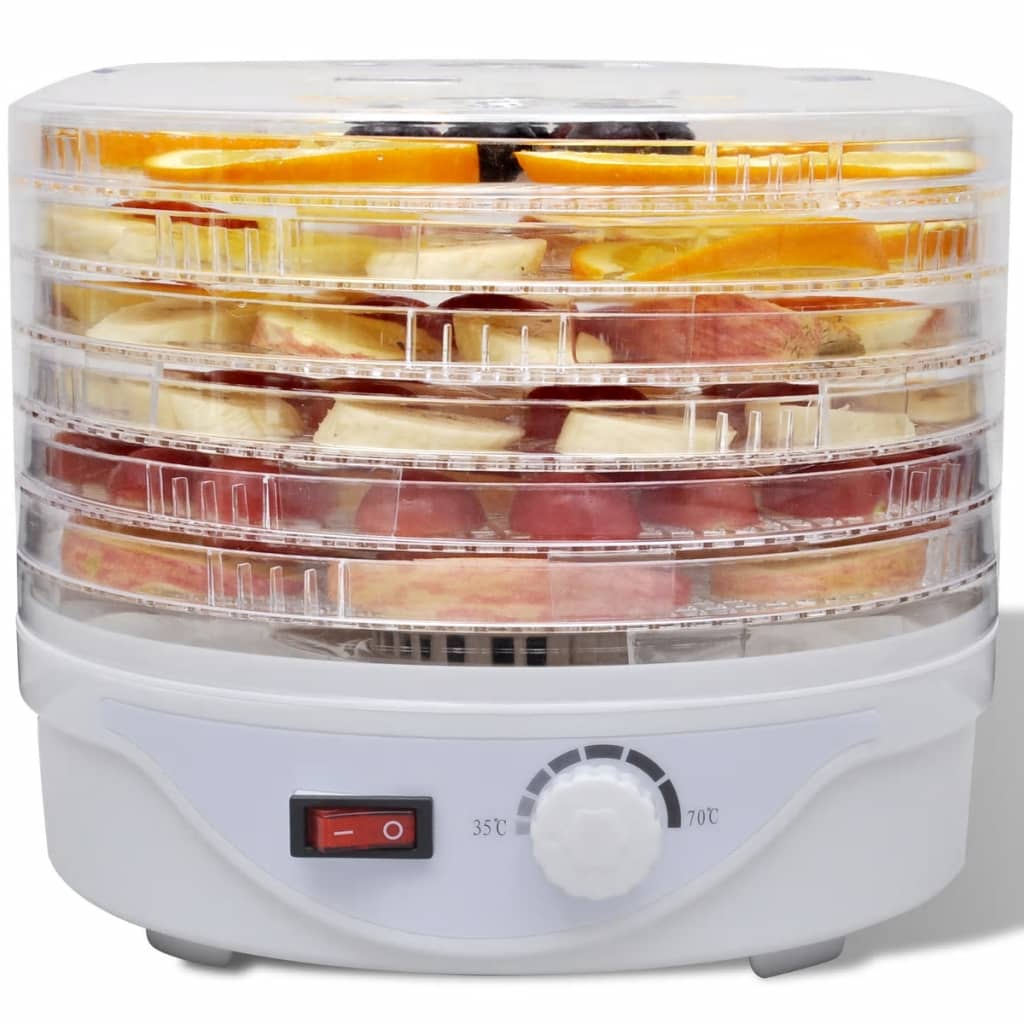 Food Dehydrator with 6 Stackable Trays (Round)