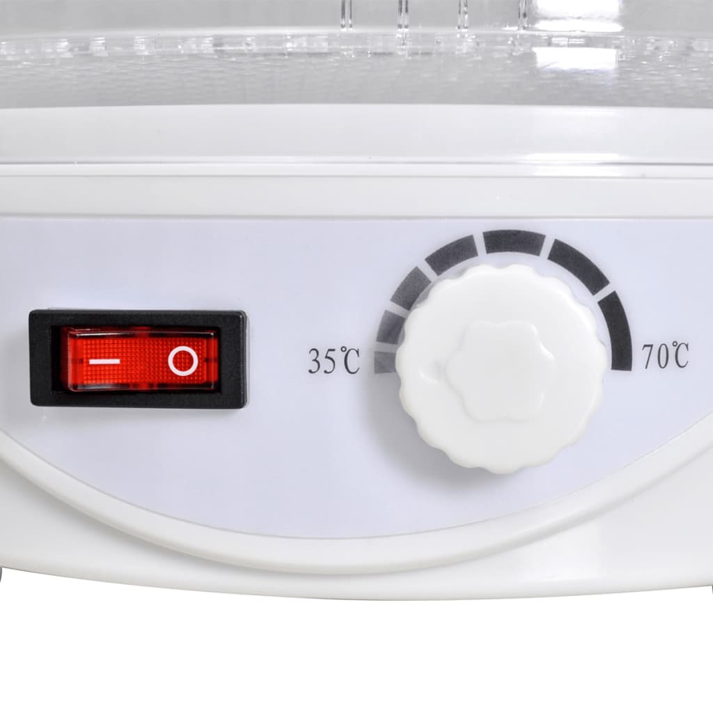 Food Dehydrator with 6 Stackable Trays (Round)